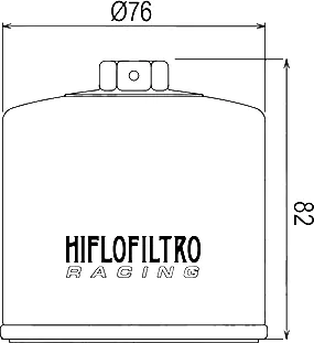 Чертёж масляного фильтра Hiflo HF153RC