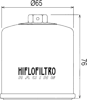 Чертёж масляного фильтра Hiflo HF205RC