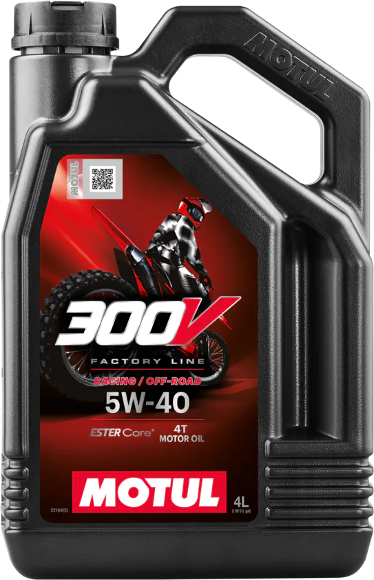 Motul 300V 4T Factory Line Off-Road 5W40 4L
